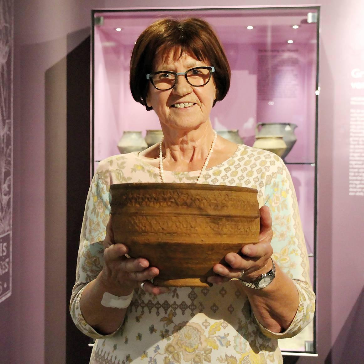 Schenking Merovingische pot Musea Maaseik Regionaal Archeologisch Museum